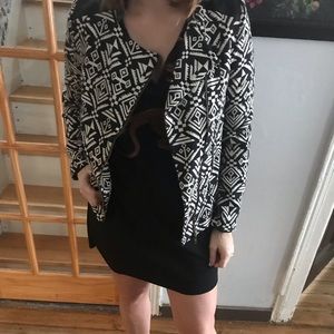 Sabine Jacket with Leather collar